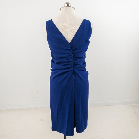 Jil Sander 8/10 Minimalist Gathered Sheath Dress - Picture 4 of 15